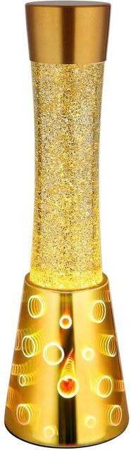 GLOBO LED-Tischleuchte Sparkle in Gold und Schwarz mit Glaselementen, Höhe: 40,6 cm, Durchmesser: 12,5 cm - Bild 1