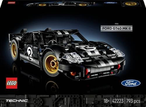 LEGO Technic 1966 Ford GT40 MKII Rennwagen ab 18 Jahren