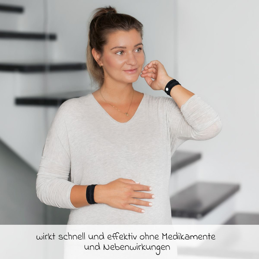 Reer Akupressur-Armband, Schwarz, Damen - Bild 3