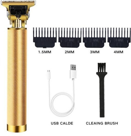 Diamo Makeup Elektrischer Haarschneider, Gold, Unisex