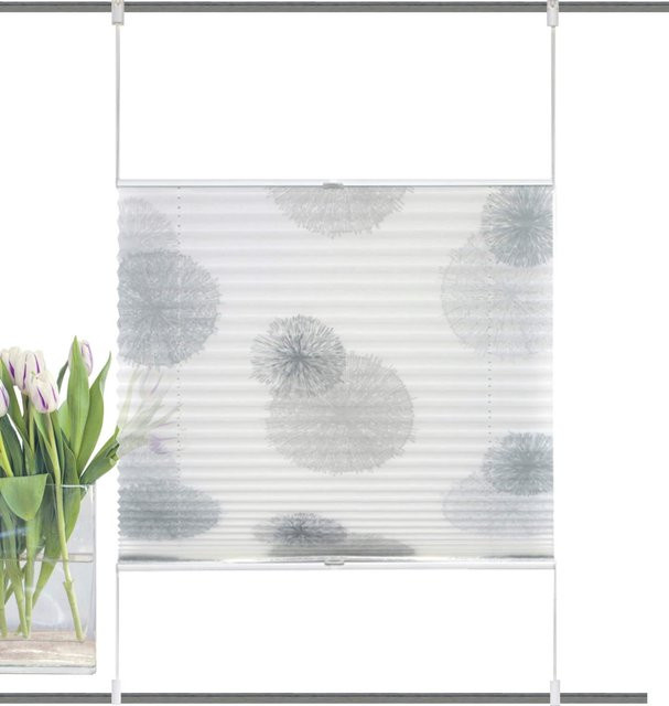 Heine Home Plisseerollo Single Pleat in Beige oder Grau, blickdicht, 100% Polyester - Bild 1
