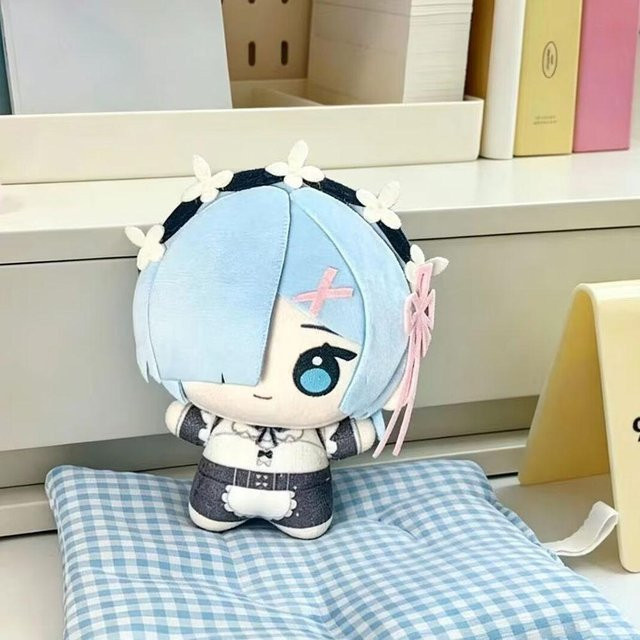 Yiran toy Re:Zero Rem Plüschpuppe Anhänger, 10cm - Bild 1