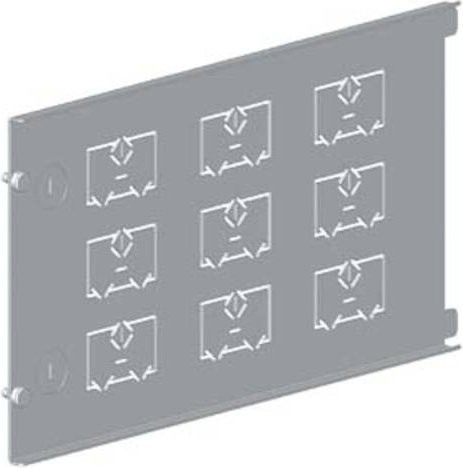 Siemens Unterteilung aus Metall in Grau 8PQ5000-2BA33 - Bild 1