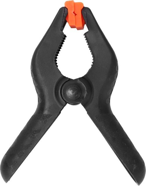 Neoglint 6er Set Multifunktionale Kunststoff Federklemmen A-Typ in Schwarz, 4 Zoll DIY Holzbearbeitungswerkzeug - Bild 1