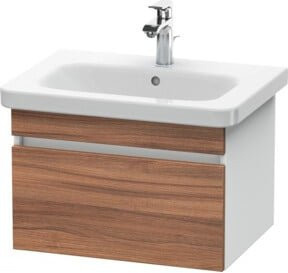 Duravit Waschtischunterschrank DuraStyle in Weiß, wandhängend, B/T/H: 58 x 44,8 x 39,8 cm - Bild 1