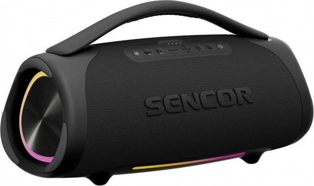 Resonex Mega Power Bluetooth Lautsprecher mit 190W, IPX7 Wasserdichtigkeit, TWS und LED in Schwarz - Bild 1