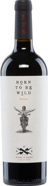 Wines n' Roses Viticultores Born To Be Wild Tinto, Rotwein, Bobal, 2024, Valencia DO, Spanien, trocken, 0,75 l - Bild 1