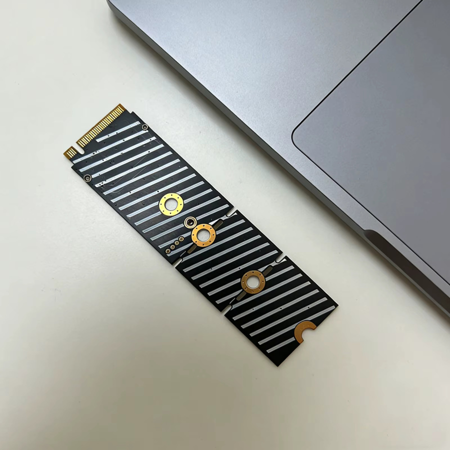ALLOET M.2 WiFi A+E Key zu M Key SSD-Adapterkarte für NVMe SSD, Schwarz - Bild 5