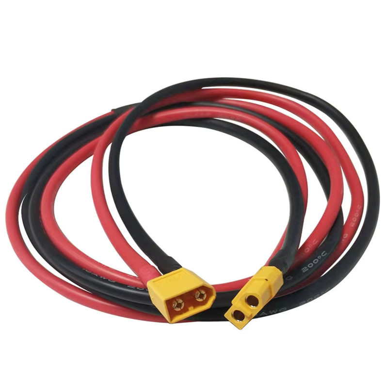 Amass XT60 12AWG Paralleler Batterieanschluss Stecker und Buchse mit Silikondraht für RC Batteriemotor, Länge: 40 cm oder 60 cm - Bild 3