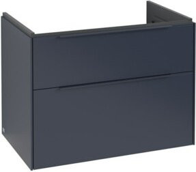 Villeroy & Boch Waschtischunterschrank Subway 3.0 in Grau Matt mit LED-Beleuchtung und Schubladen, B/T/H: 77,2 x 57,6 x 47,8 cm - Bild 1