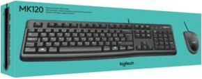 Logitech MK120 Tastatur-Maus-Set USB, QWERTZ Deutsch, Schwarz - Bild 5