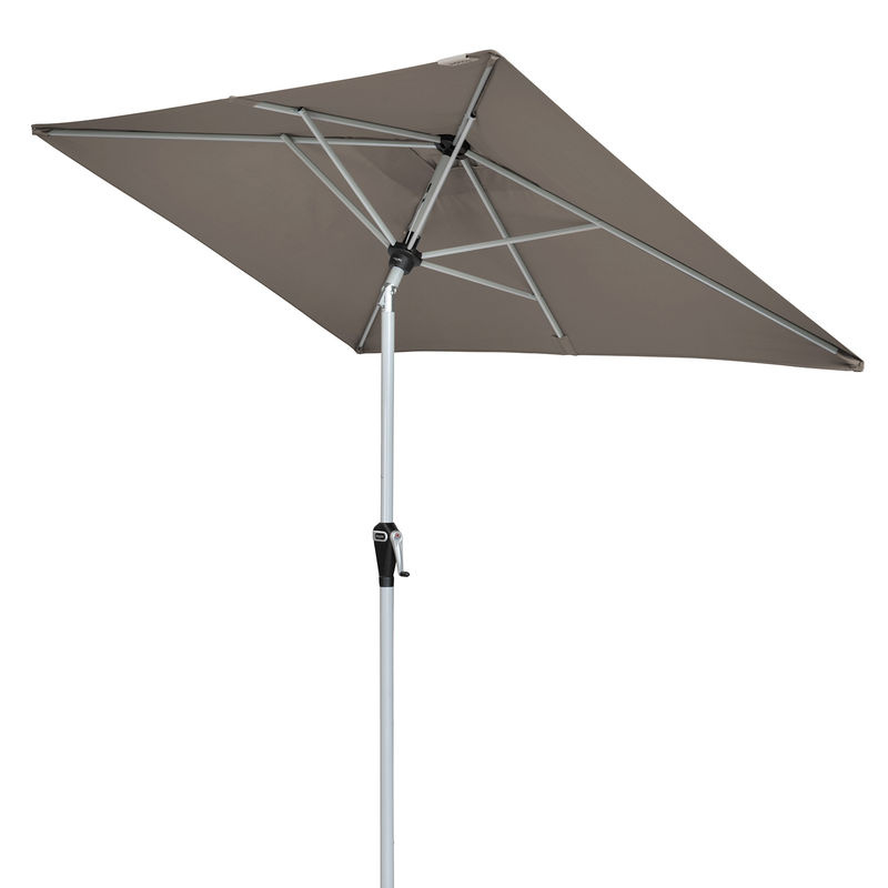 Doppler Sonnenschirm Active mit Knickfunktion in Greige, B/T/H: 140 x 210 x 233 cm - Bild 2