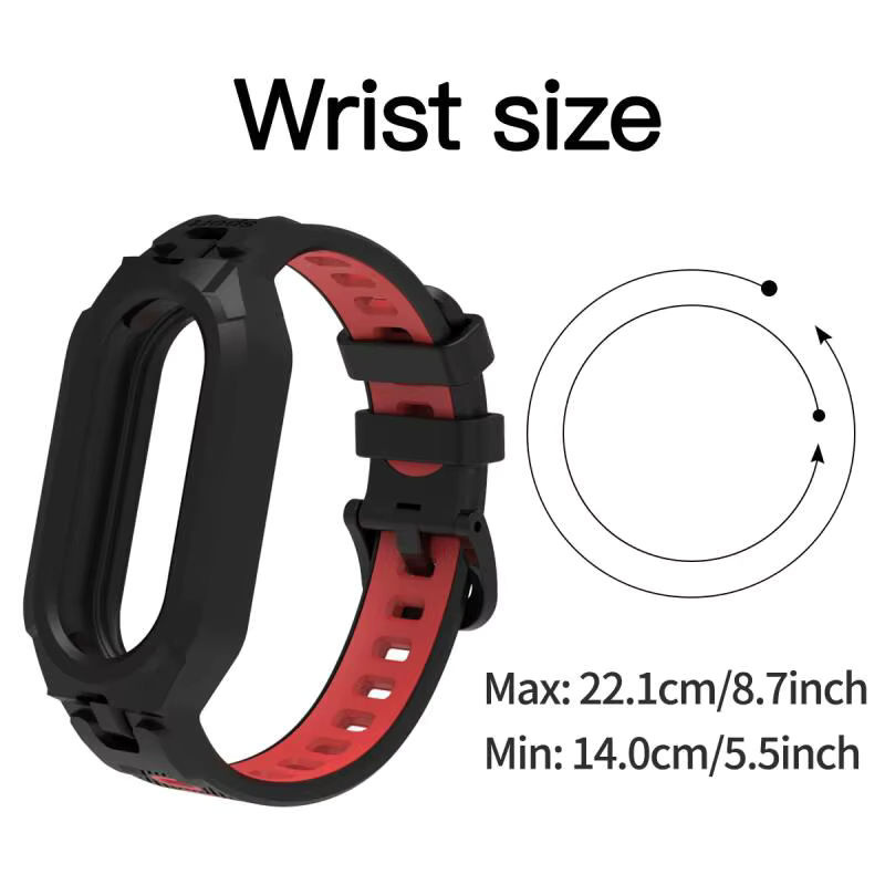 Xiaomi Uhrenarmband Silikon, Schwarz, Unisex - Bild 2