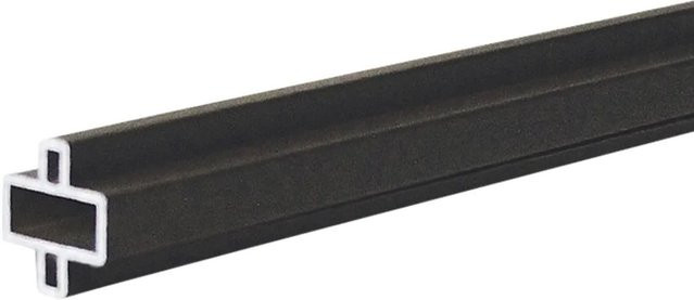 T & J Design Zwischenleiste Gotland-Serie aus Aluminium in Anthrazit, B/H/L: 20 x 10 x 1795 mm - Bild 1