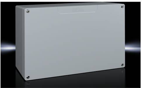 Rittal Universal-Gehäuse aus Aluminium in Grau (RAL 7001), B/T/H: 33,4 x 11,1 x 23,3 cm - Bild 1