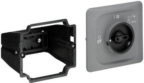 ABB DMS132-G Türmontagesatz in Grau/Schwarz, IP65 Normalausführung, 3-fach abschließbar - Bild 1