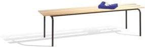 C+P Sitzbank aus Buche-Massivholz, Farbe Buche, H x B x T: 46 x 160 x 46 cm - Bild 1