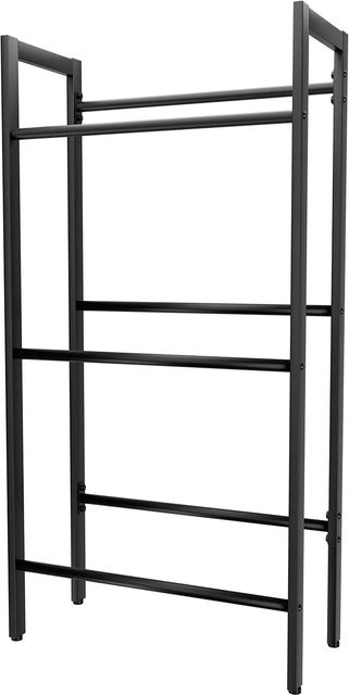 Tronitechnik Getränkekistenregal für 6 Kisten aus pulverbeschichtetem Metall in Schwarz, B/T/H: 71 x 32 x 140 cm - Bild 2