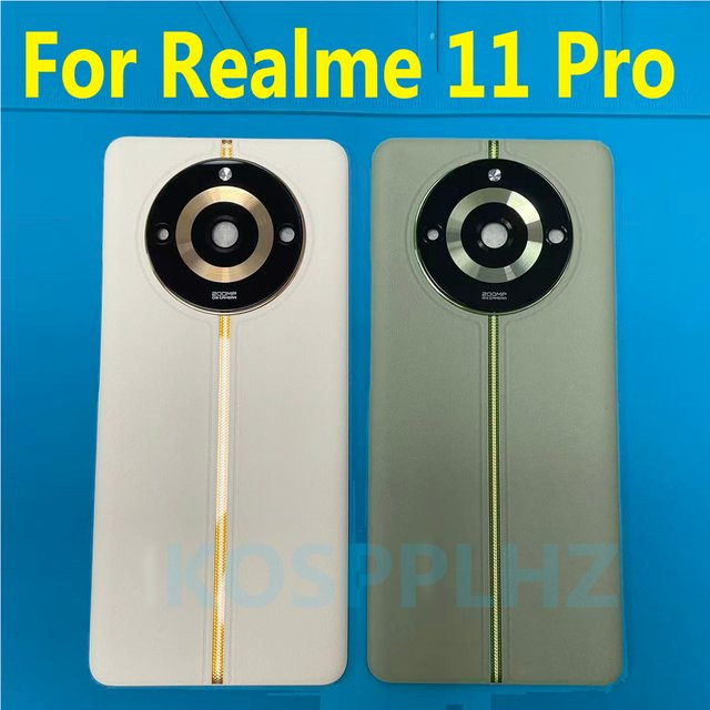 Realme 11 Pro und 11 Pro Plus Batterieabdeckung mit Kameraaussparung in Gold - Bild 1