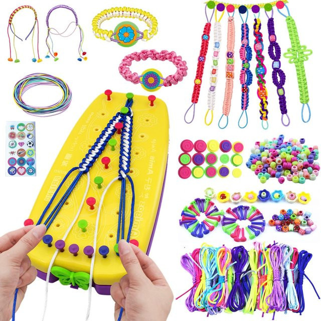 Zen Picks Misanga-Armband-Spielzeug, DIY-Stricken, Gelb, Set / Bundle - Bild 1