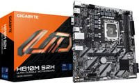 Gigabyte H810M S2H Mainboard LGA1851 Micro-ATX DDR5 Schwarz - Bild 1