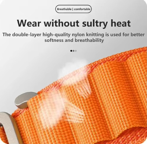 Xiaomi Uhrenarmband Nylon, Schwarz, Unisex - Bild 3