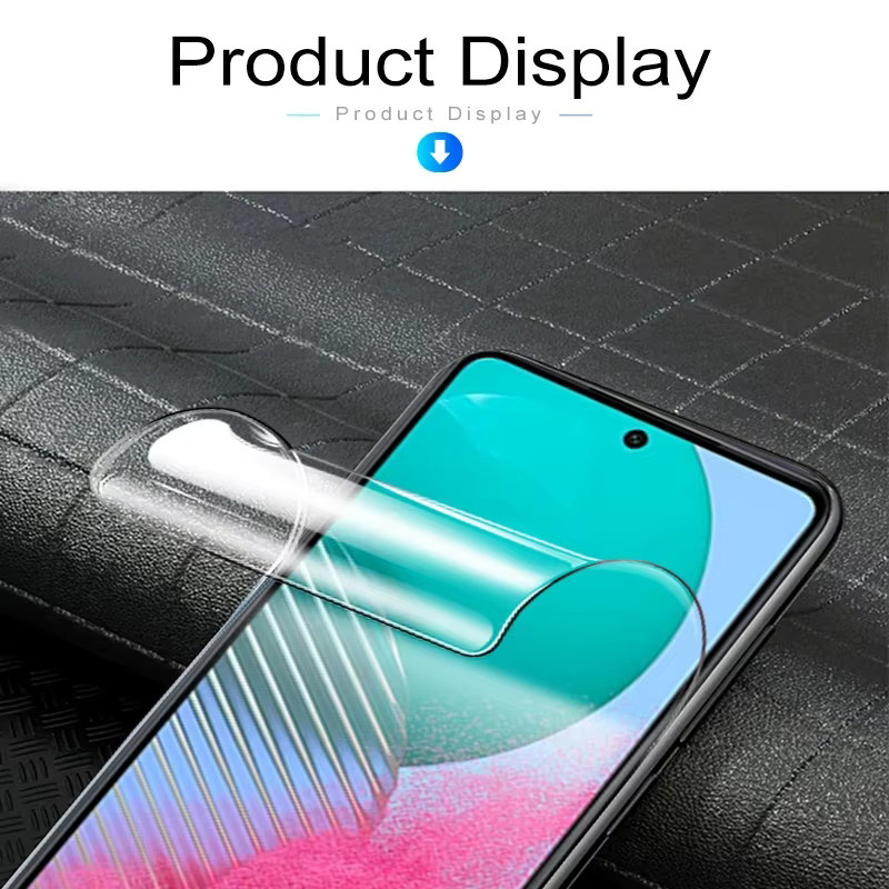 4er-Pack Hydrogel Displayschutz für Samsung S26 Ultra, S25 Ultra, S25 Edge und S24 Plus, transparent, vollflächiger Soft-Film - Bild 4