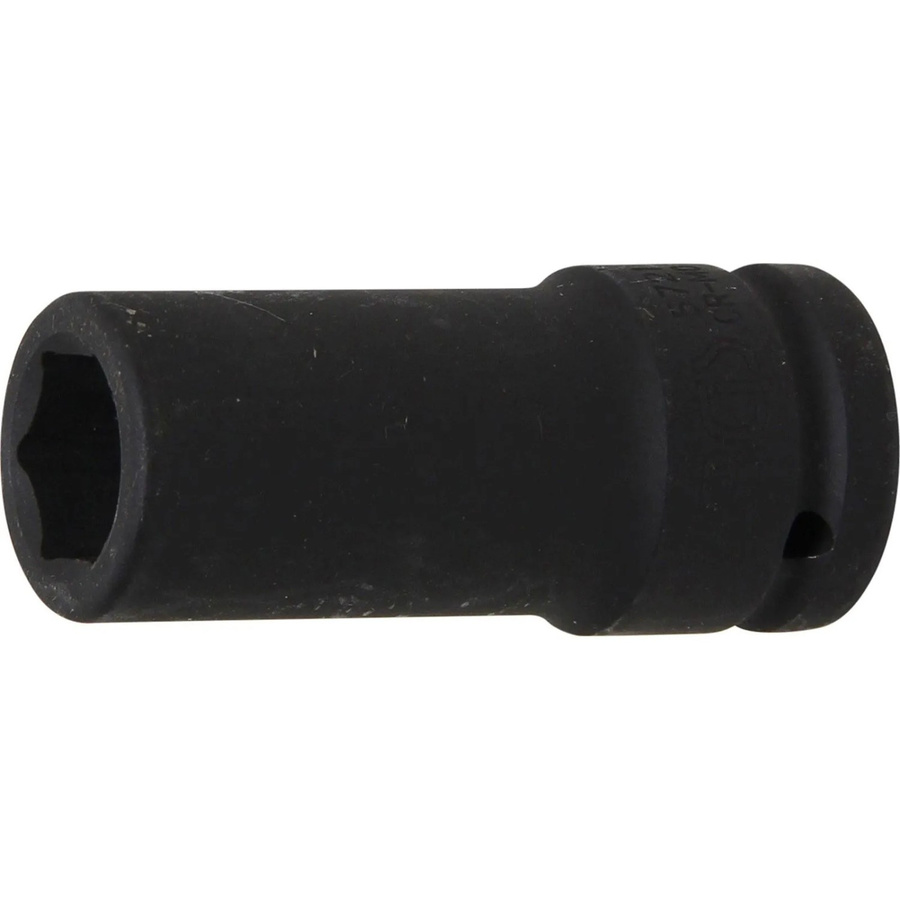 BGS Kraft-Steckschlüssel-Einsatz Sechskant tief 5721 aus Chrom-Molybdän-Stahl, Antrieb Innenvierkant 3/4 Zoll, Schlüsselweite 21 mm, Schwarz - Bild 2