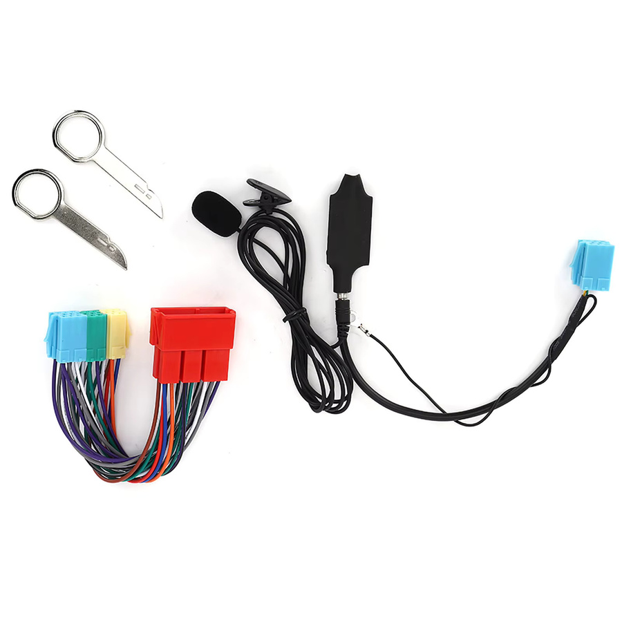 Qiilu Bluetooth Audio-Adapter mit AUX-Kabel und 3,5 mm Klinkenanschluss für Autoradio passend für Audi A2 8L 8P B5 B6 B7 - Bild 2