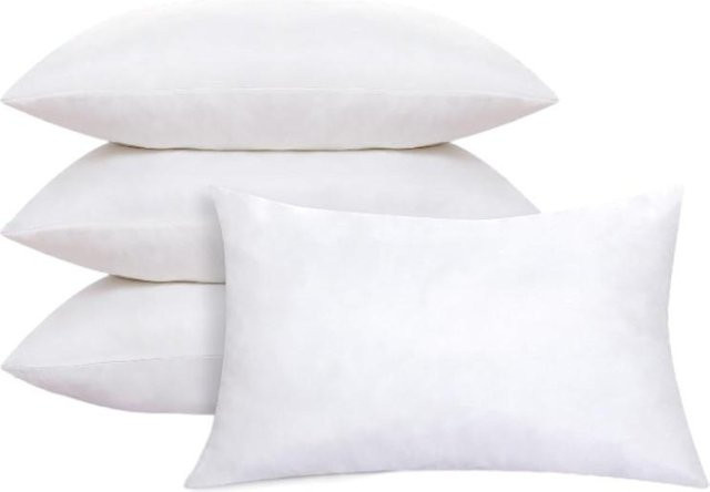 Yiran Dekorative Kissenfüllung Weiß, Flauschiges Kisseninlett aus Polyester, Rechteckig, B/H: 50 x 30 cm - Bild 1