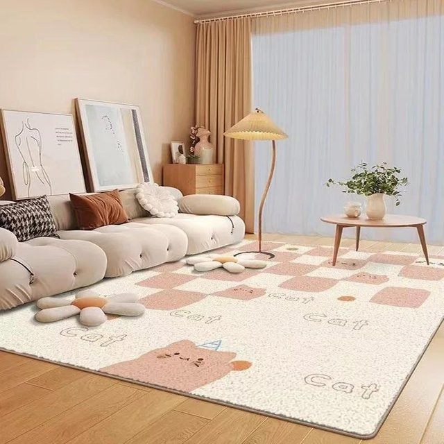 JGJG Regenbogen Teppich für Kinderzimmer und Wohnzimmer, Mehrfarbig, B/T: 80 x 160 cm - Bild 1