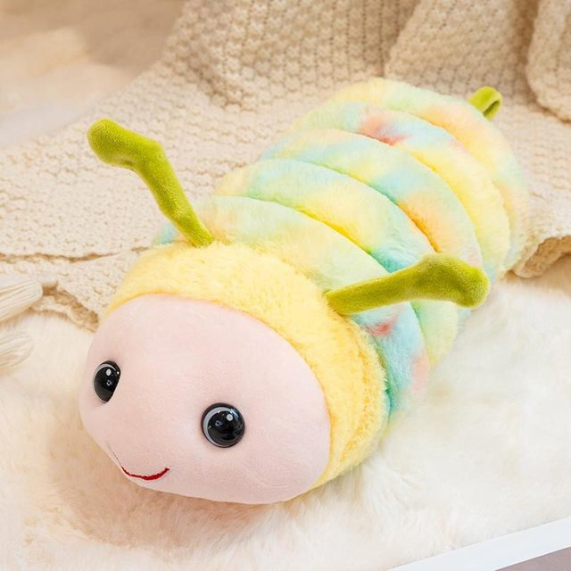 Yiran toy Raupen-Plüschtier, Tie-Dye, 30cm - Bild 1