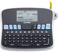 DYMO LabelManager 360D Beschriftungsgerät mit Thermal Transfer Technologie in Schwarz und Silber - Bild 4