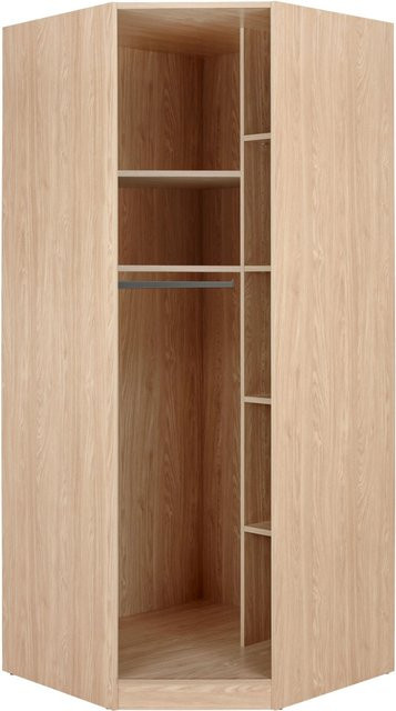 Based Eckschrankkorpus Unit Based in Eichefarben, B/T/H: 91,1 x 56,5 x 210 cm - Bild 1