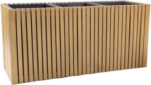 Vivanno Pflanztrog Maxi in Erdbraun B/T/H: 84 x 30 x 40 cm - Bild 1