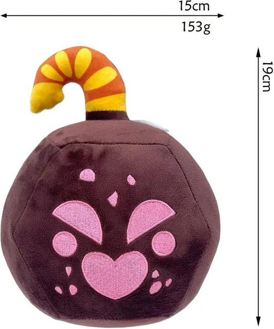 Yiran toy Blox Fruits Kitsune Drachen-Plüschtier, Plüsch / Textil, ab 14 Jahre - Bild 1