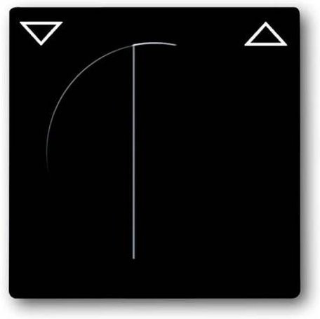 Busch-Jaeger Abdeckung für Jalousie-Schalter und Jalousie-Taster Future Linear in Anthrazit Schwarz-Grau - Bild 1