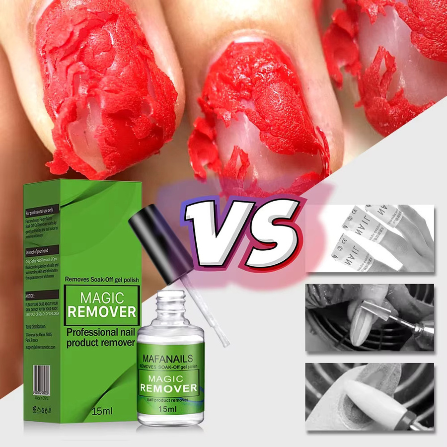MAFANAILS Magic Remover Nagelgel-Nagellackentferner, 15 ml - Bild 2