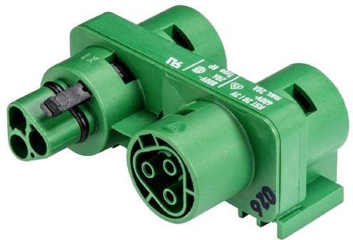 Wieland Electric Verteiler 96.030.0255.7 in Grün - Bild 1
