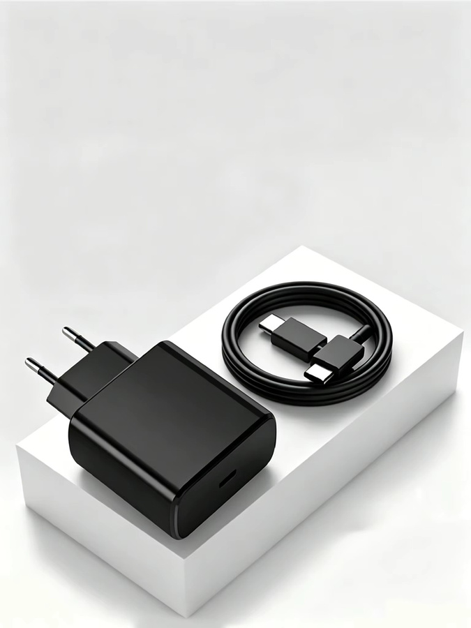 Samsung 45W USB-C Ladegerät mit USB-C auf USB-C Ladekabel in Schwarz für Galaxy S25 S24 S23 S22 S21 S20 Ultra und A55 A56 - Bild 7