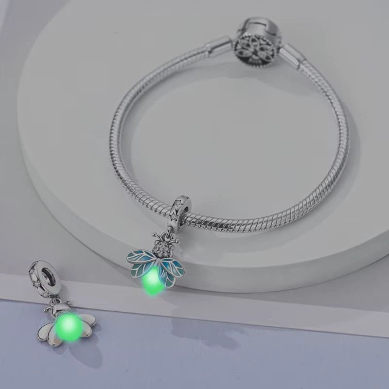 Mula Anhänger Glühwürmchen, 925 Silber, Damen - Bild 2