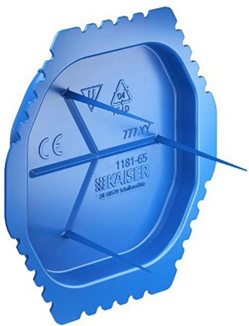 Kaiser Signaldeckel Unterputz Blau VE50 Ø 6 cm - Bild 1
