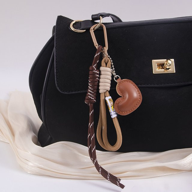 Yogodlns Charm-Anhänger Leder, blau, Damen - Bild 1