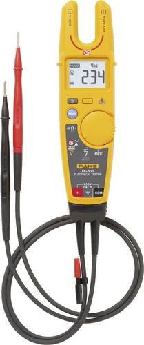 Fluke T6-600/EU Digitales Hand-Multimeter Elektrotester CAT III 600V in Schwarz, Grau, Rot und Gelb - Bild 1