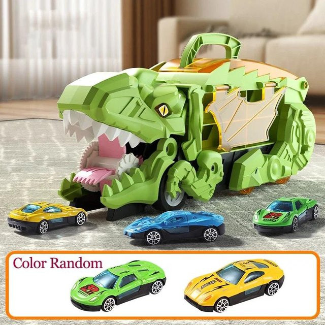 Linyi toy car Dinosaurier-Transporter Auto, Schienen-Set, ab 14 Jahre - Bild 1