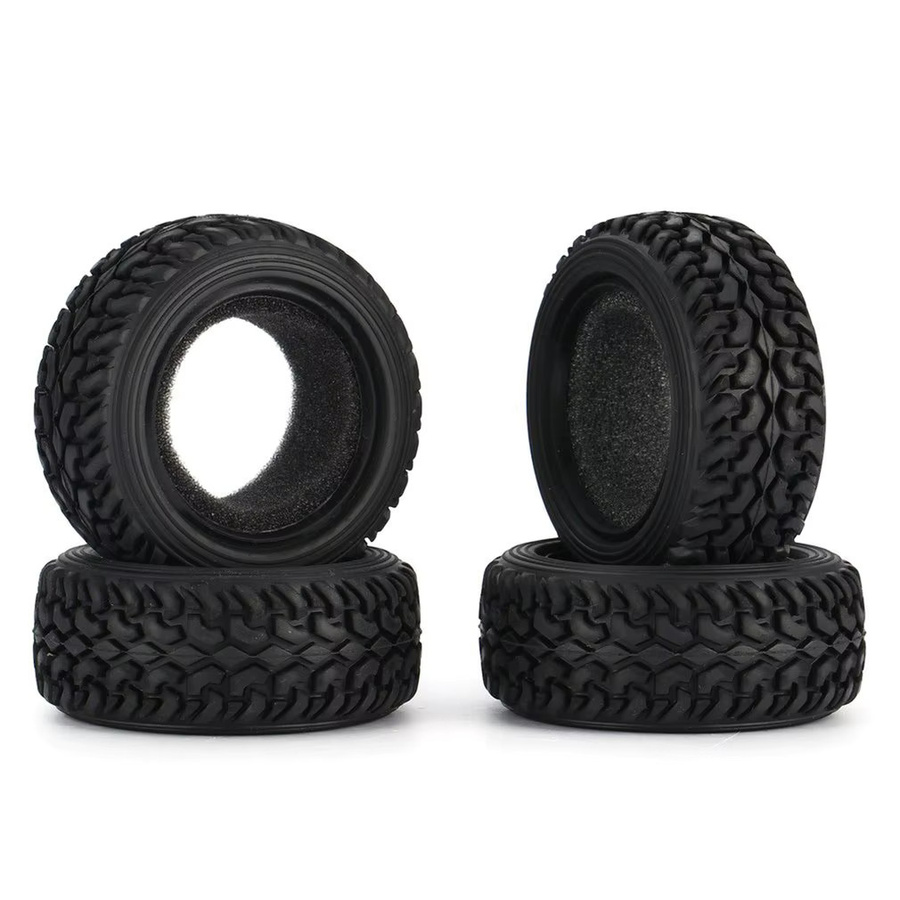 YSIDO Rallye Reifen, 4-teiliges Set, 75mm, für 1:10 RC Auto - Bild 2