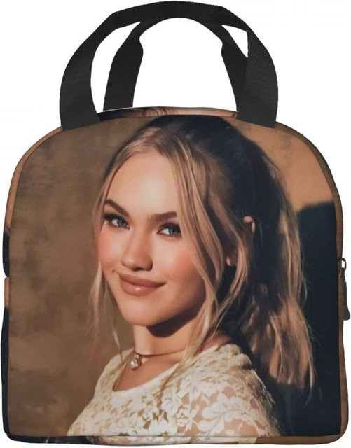 Thermisch isolierte Lunchtasche von Fancy Style Studio Freya Skye Sänger Tour 2026, wiederverwendbare Bento-Box Kühltasche in Multicolour - Bild 1
