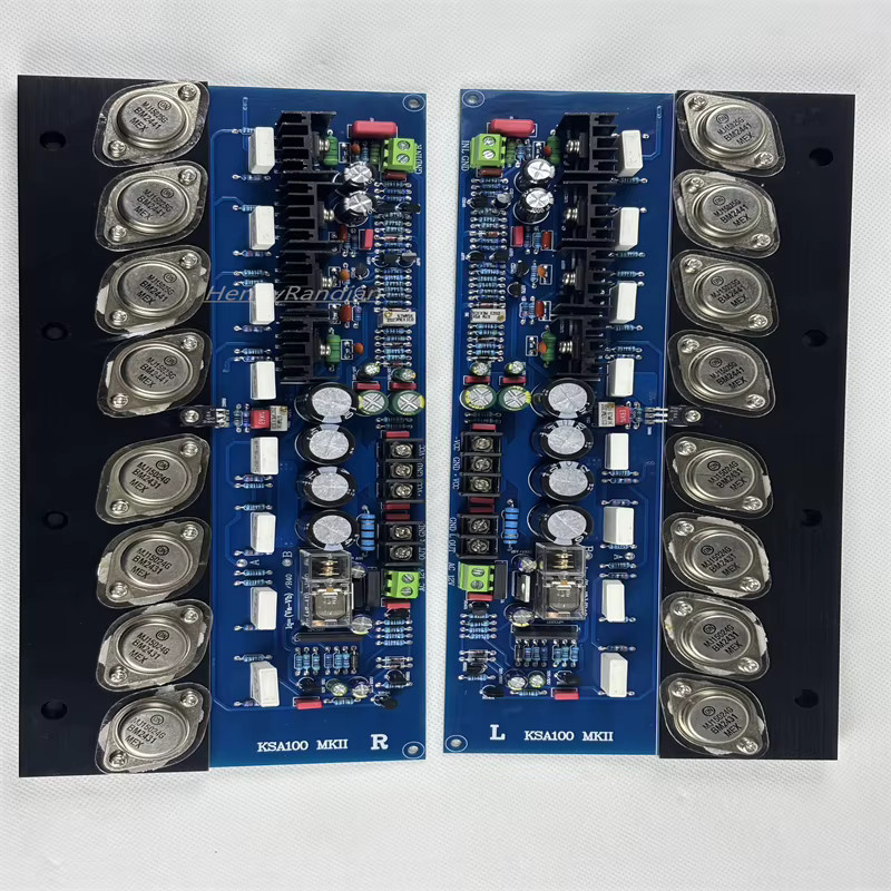 HengyRandian KSA100 Gold Sealed Tube High Power HIFI Pure Post Verstärkerplatine, einstellbare Klasse A, 4-8Ω - Bild 2