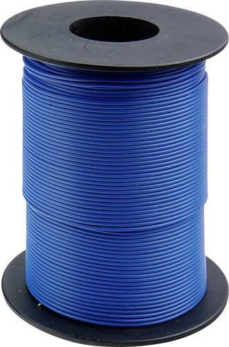 Donau Elektronik 105-2-100 Schaltdraht Einadrig Blau 100m 1 x 0,20mm² - Bild 1