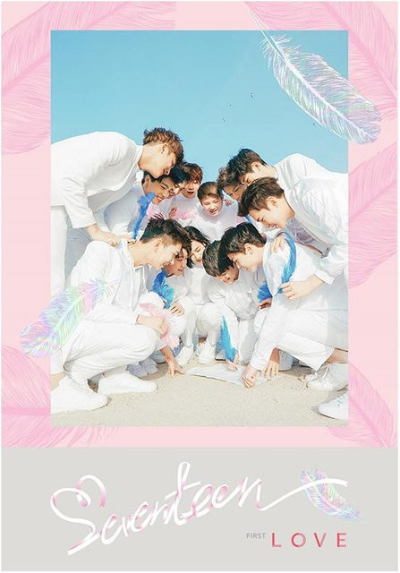 Seventeen – First Love and Letter (1. Album) Neuveröffentlichung 1. Love Ver. White - Bild 1